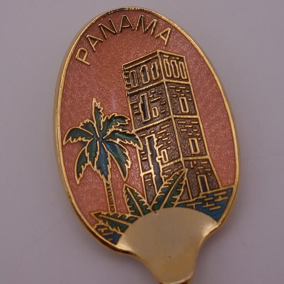 Panama Collectible Souvenir Spoon - Picture 13 of 14
